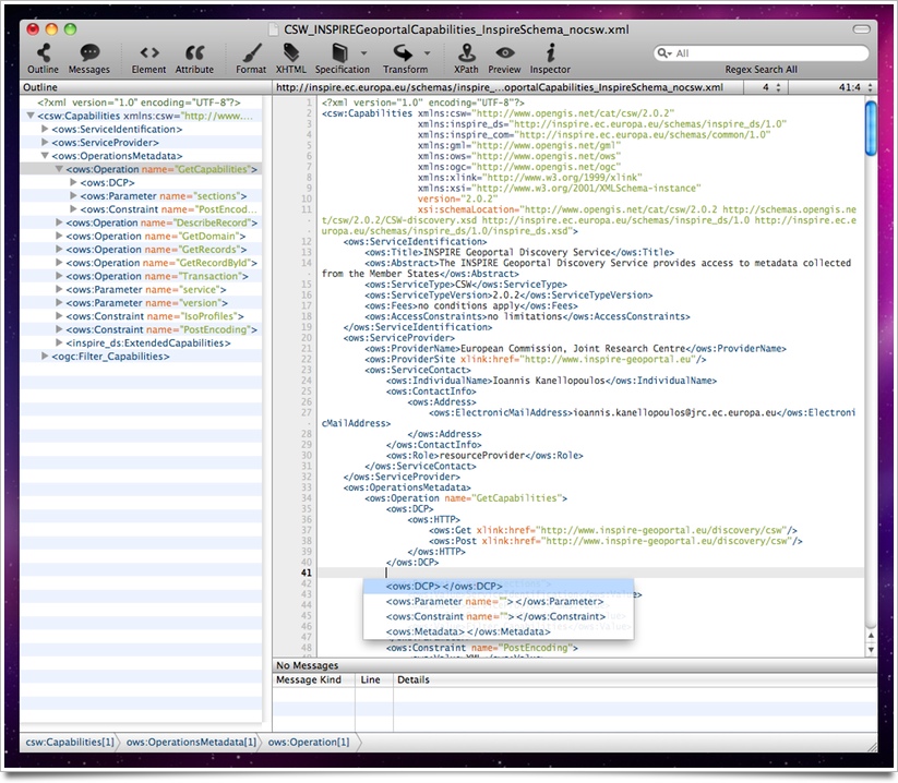 xml editor on mac